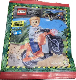 Owen on a motorcycle