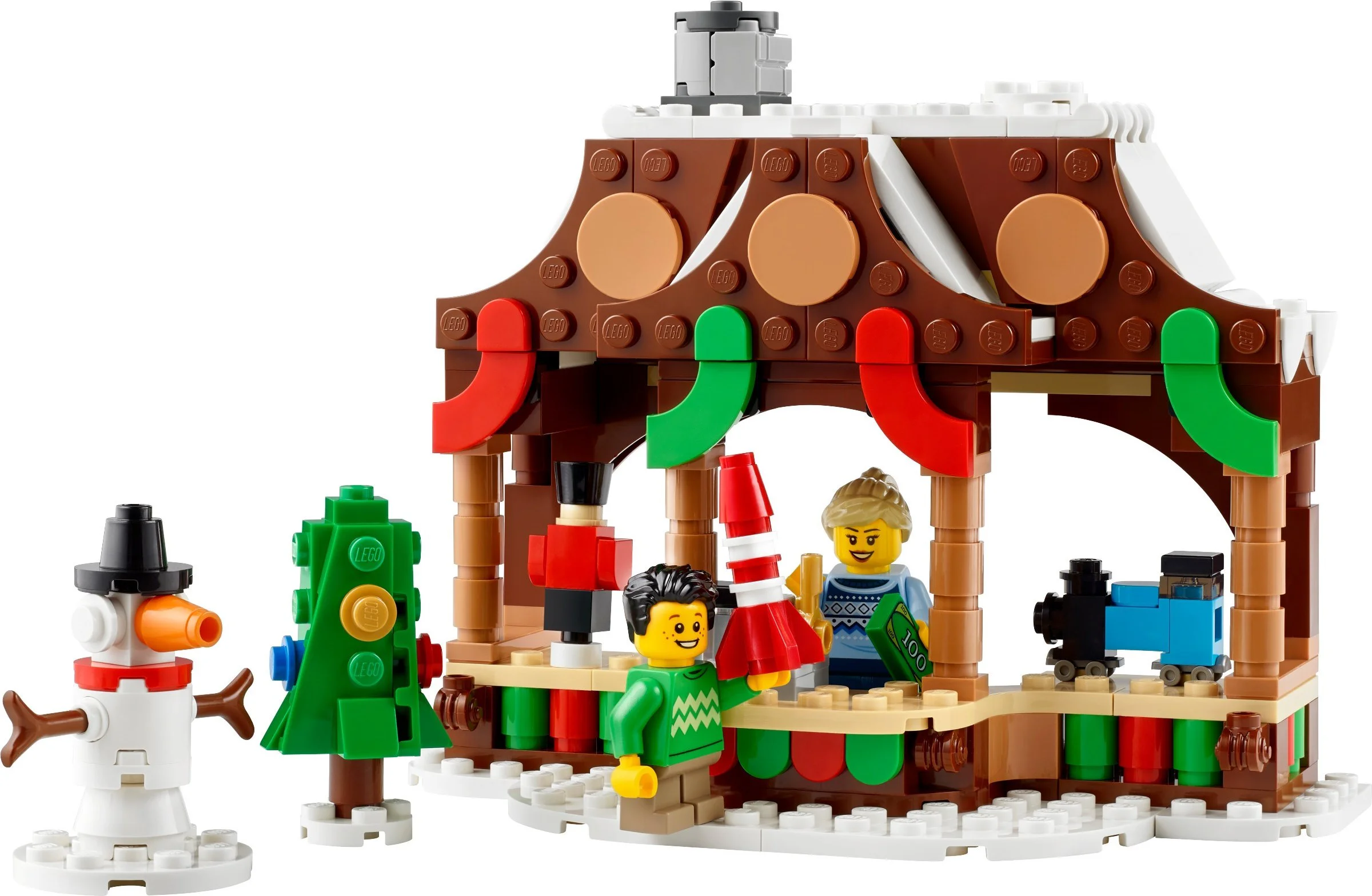 Winter Market Stall 乐高 LEGO 40602