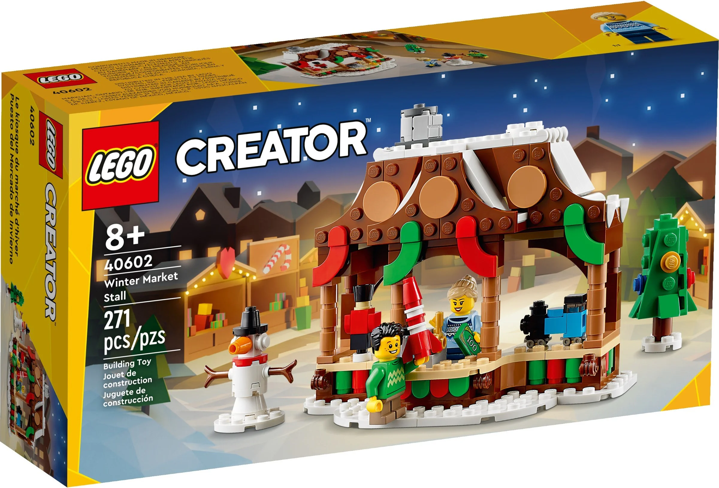 Winter Market Stall 乐高 LEGO 40602 image 1