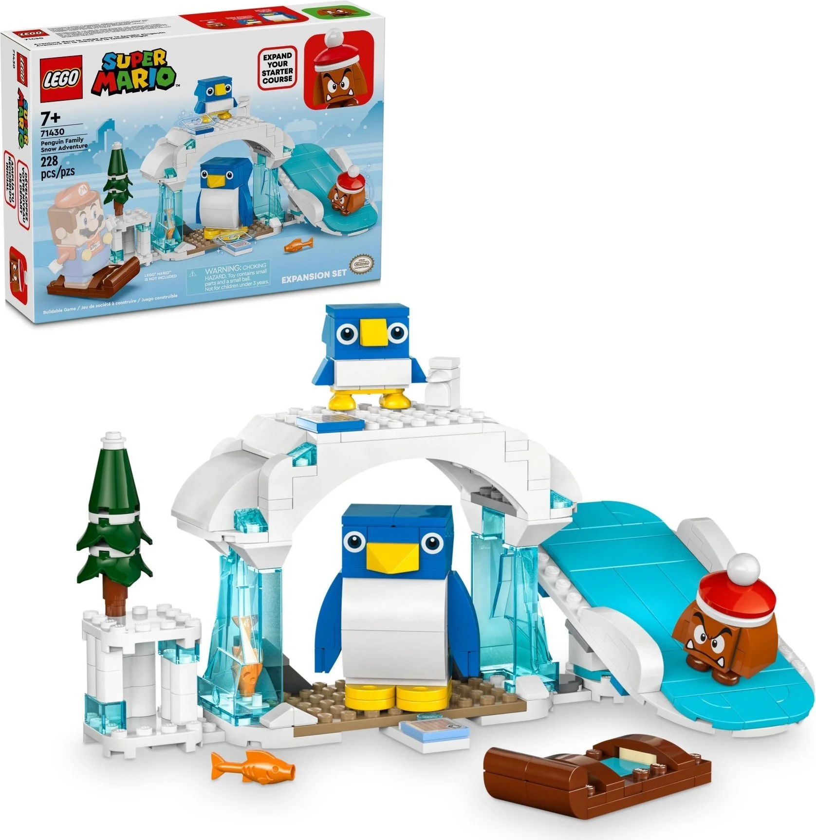 The Penguin family's snow expedition 乐高 LEGO 71430 image 3