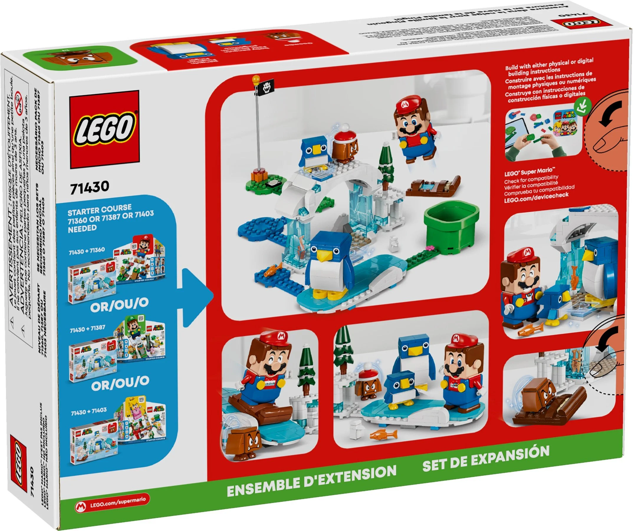 The Penguin family's snow expedition 乐高 LEGO 71430 image 4