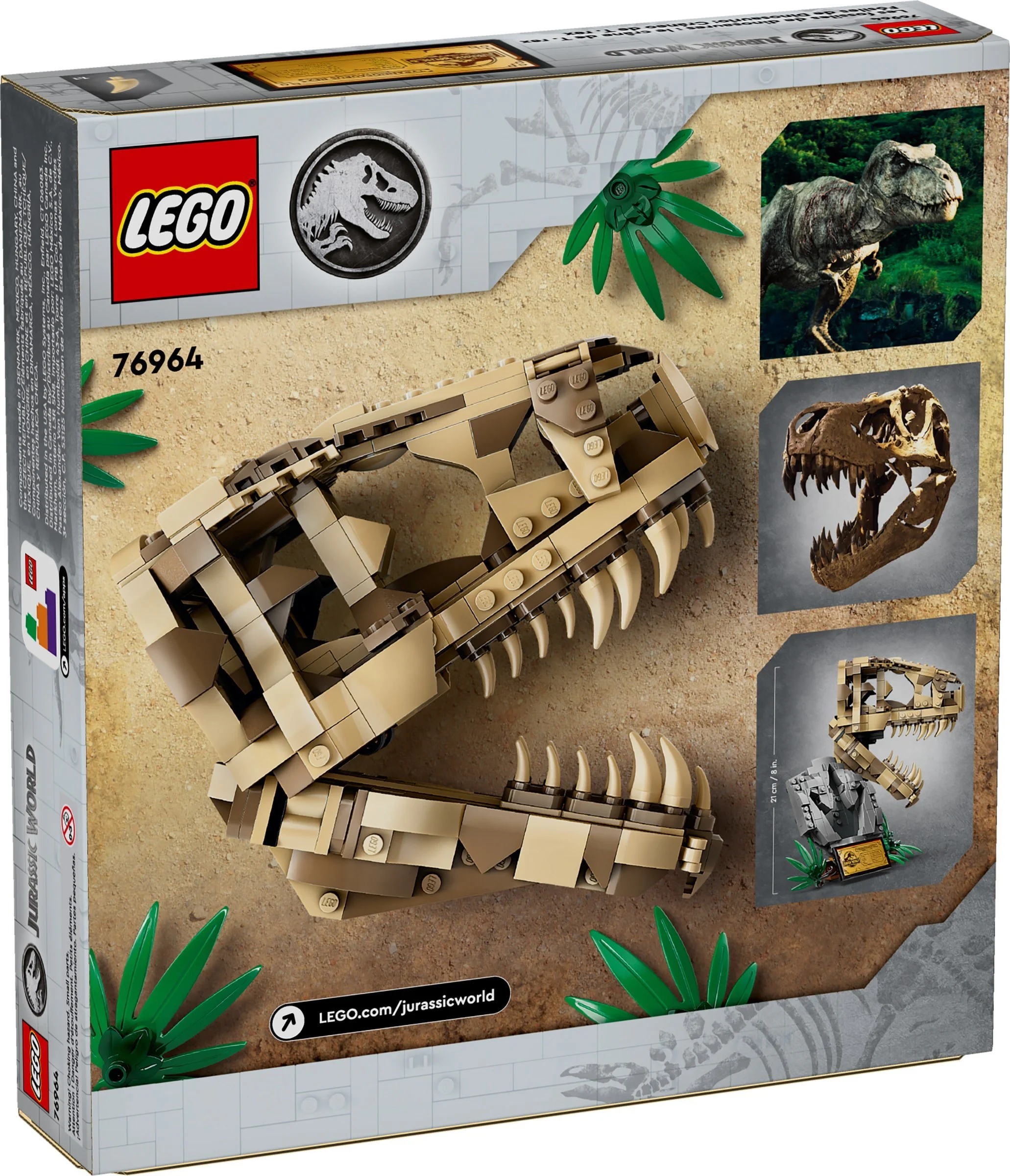 Dinosaur fossils: Dragon skull 乐高 LEGO 76964 image 5