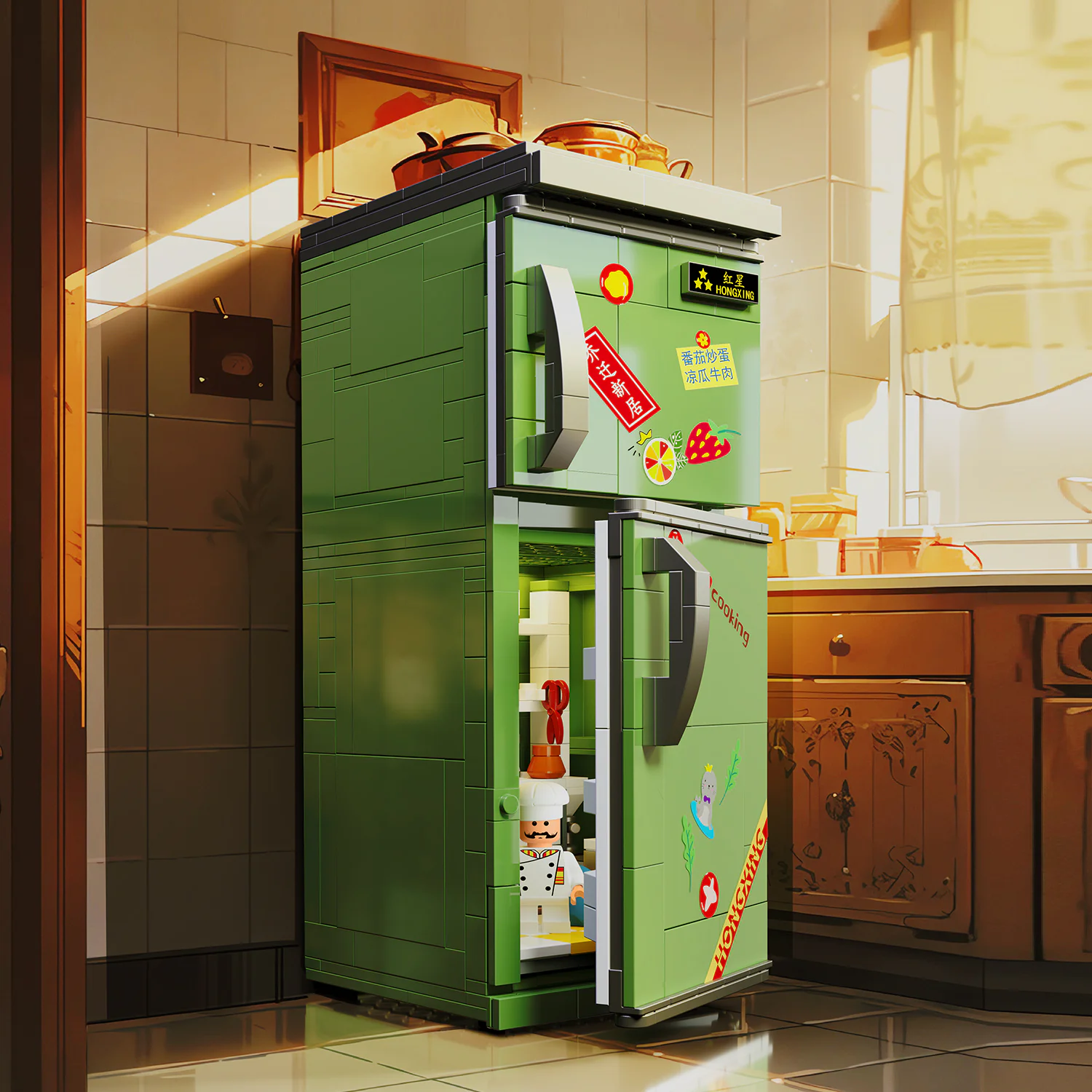 Back to 1990: refrigerator 哲高 ZHEGAO 662017 image 1