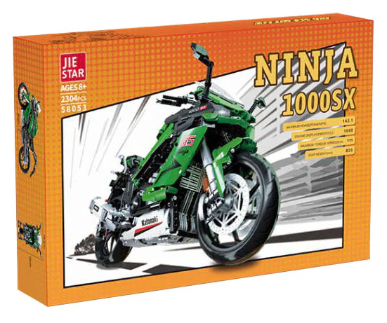 KAWAZAKI NINJA 1000SX MOTORCYCLE 杰星 JIESTAR 58053 image 1
