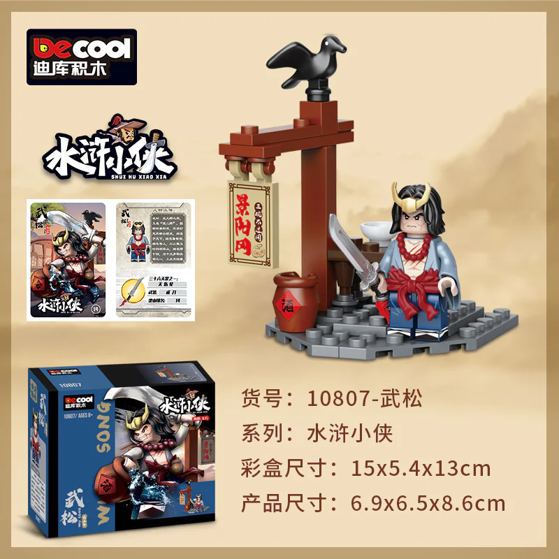 "Wu Song" 迪库 DECOOL/酷小砖 BrickCool 10807 image 1
