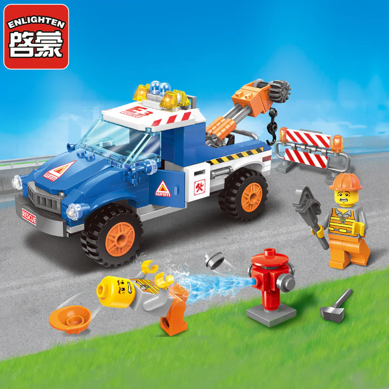 Road clearance vehicle 启蒙 QMAN/ENLIGHTEN/Keeppley 1109 image 2