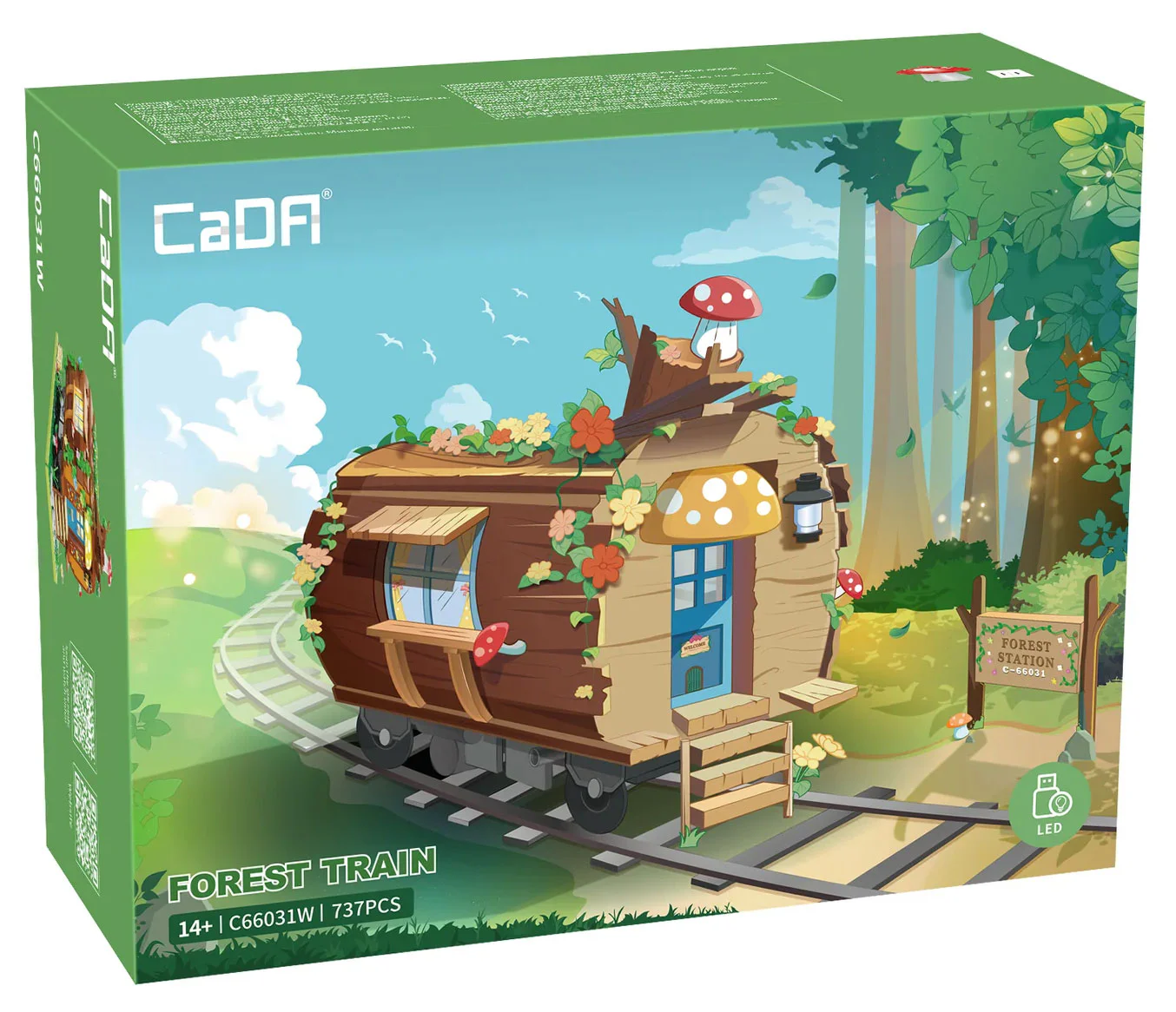 Forest train 咔搭 CaDA/双鹰 DoubleE C66031 image 7