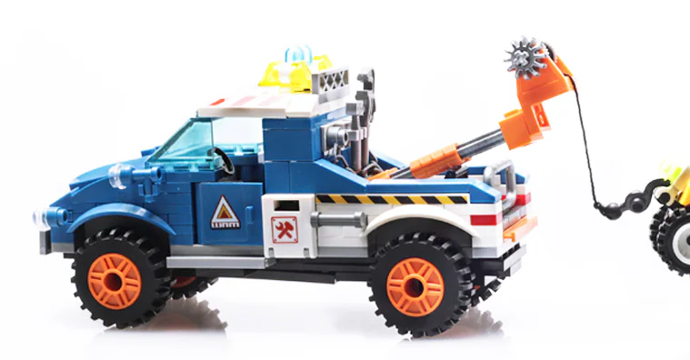 Road clearance vehicle 启蒙 QMAN/ENLIGHTEN/Keeppley 1109 image 3