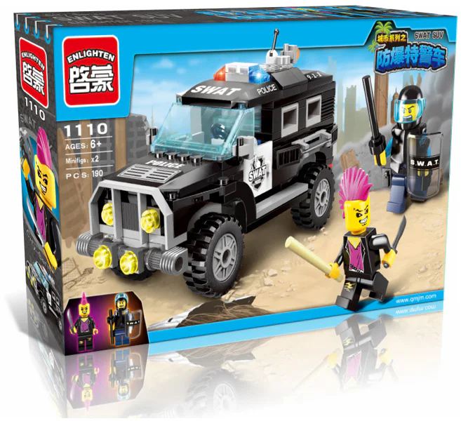 SWAT vehicle 启蒙 QMAN/ENLIGHTEN/Keeppley 1110
