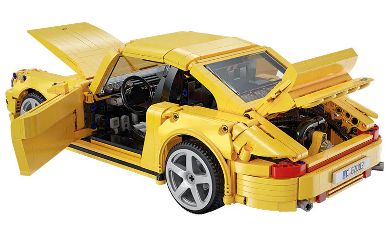 RUF CTR 2017 YELLOWBIRD RUNNER 1:12 咔搭 CaDA/双鹰 DoubleE C62003 image 1