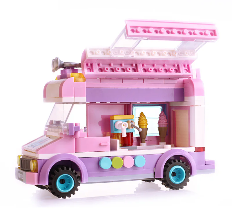 Mobile ice cream truck 启蒙 QMAN/ENLIGHTEN/Keeppley 1112 image 5
