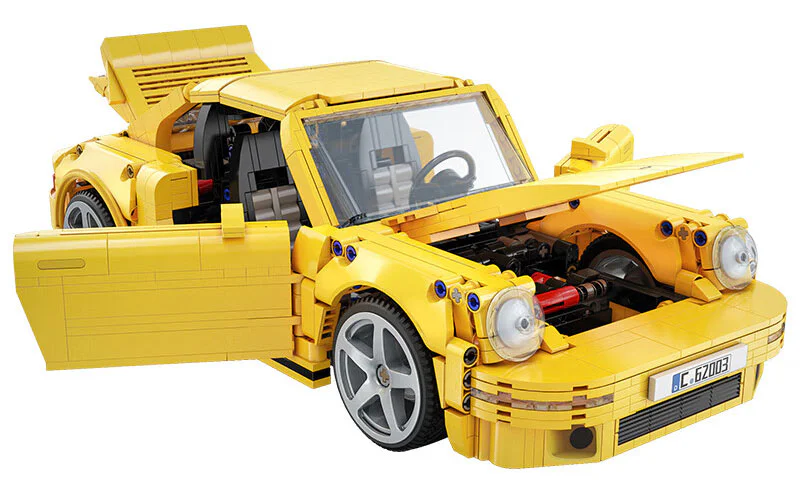 RUF CTR 2017 YELLOWBIRD RUNNER 1:12 咔搭 CaDA/双鹰 DoubleE C62003 image 2