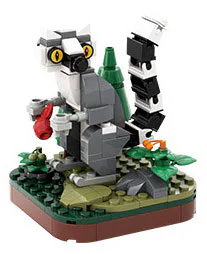 Magical animal: lemurs