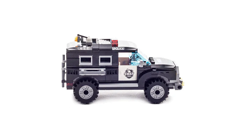 SWAT vehicle 启蒙 QMAN/ENLIGHTEN/Keeppley 1110 image 2