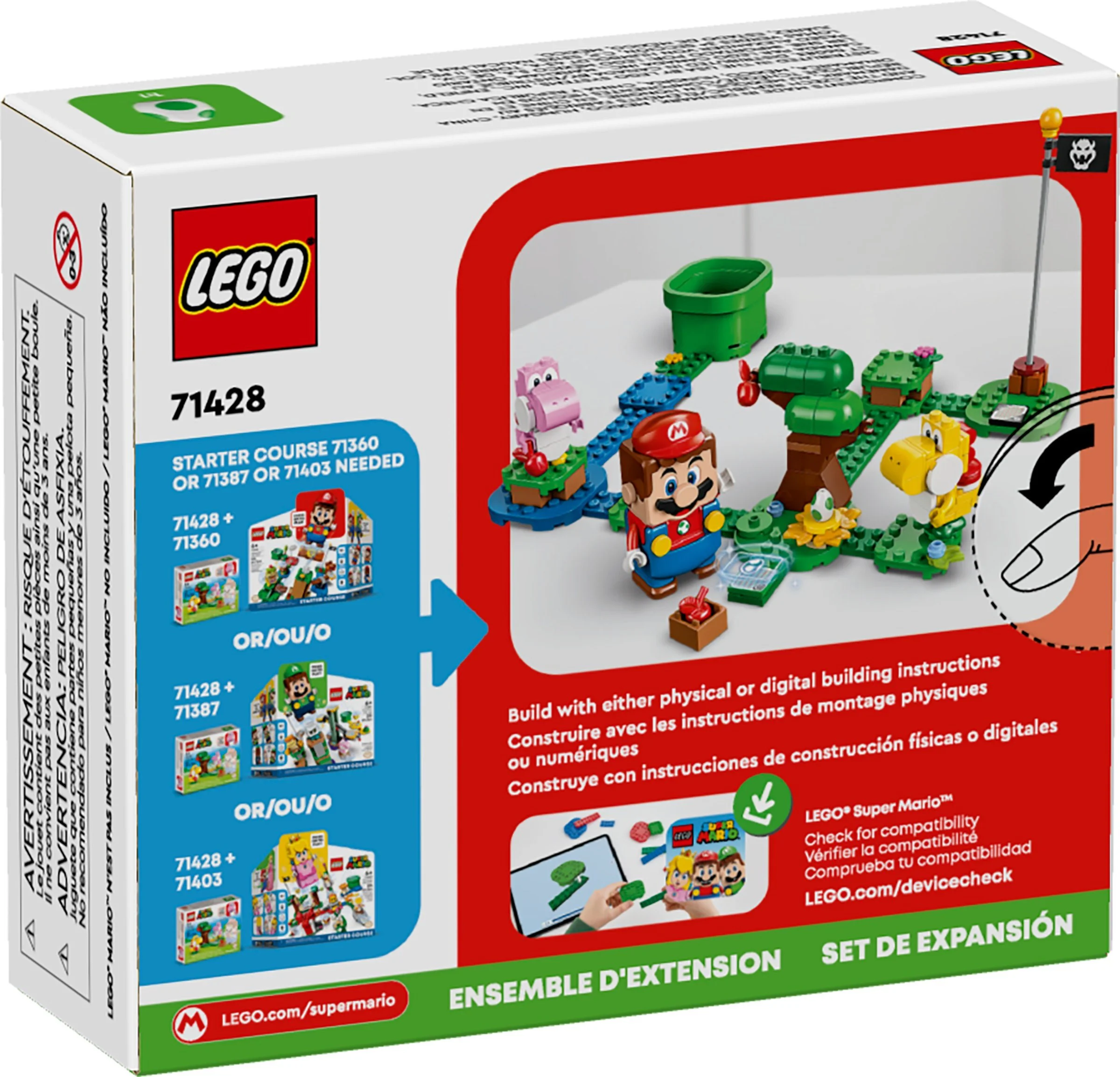 Yoossi and eggs in the forest 乐高 LEGO 71428 image 3