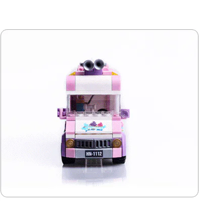 Mobile ice cream truck 启蒙 QMAN/ENLIGHTEN/Keeppley 1112 image 7