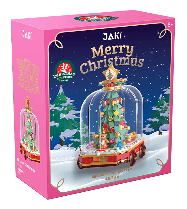 Happy Christmas tree 佳奇积木 JAKI JK5163 image 1