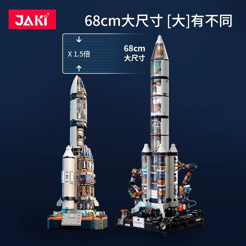 Dynamite Glory Rocket (Honored) 佳奇积木 JAKI JK8515 image 3