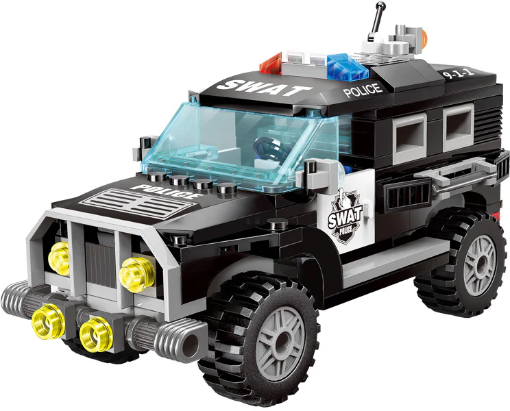 SWAT vehicle 启蒙 QMAN/ENLIGHTEN/Keeppley 1110 image 5