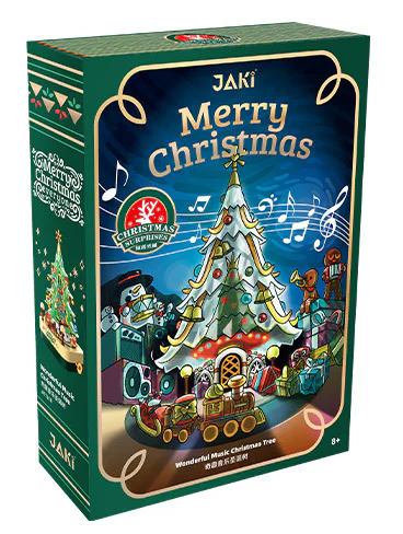 A funny music Christmas tree 佳奇积木 JAKI JK1318 image 1