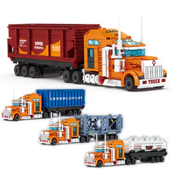 Truck, container container