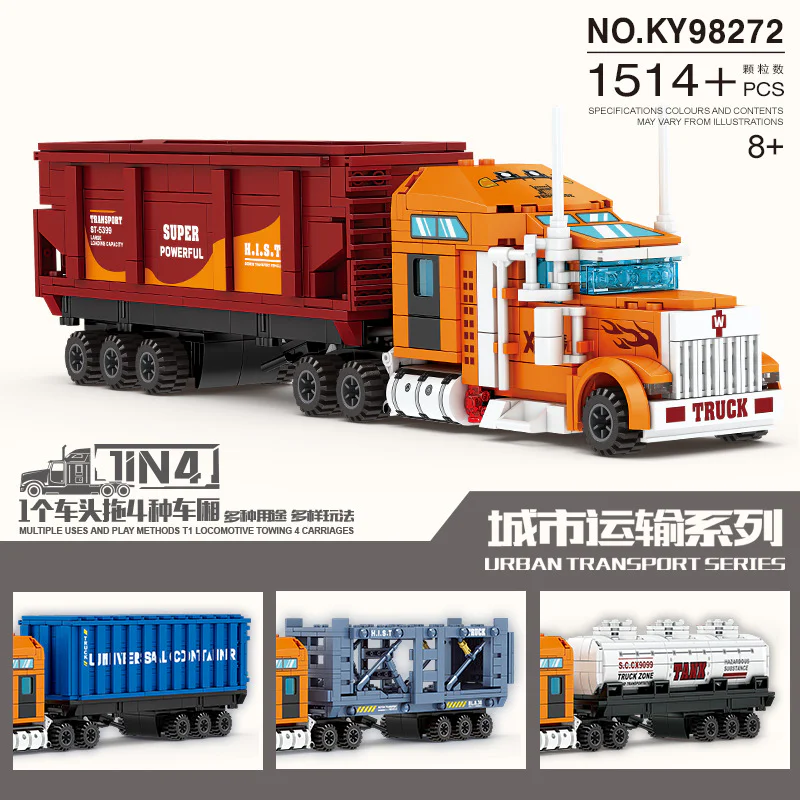 Truck, container container 开智 KAZI/高博乐 GBL KY98272 image 1