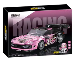 The speed van, the pink