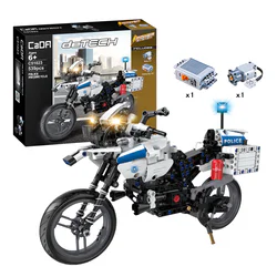 Two-wheeled police with motorcycle power