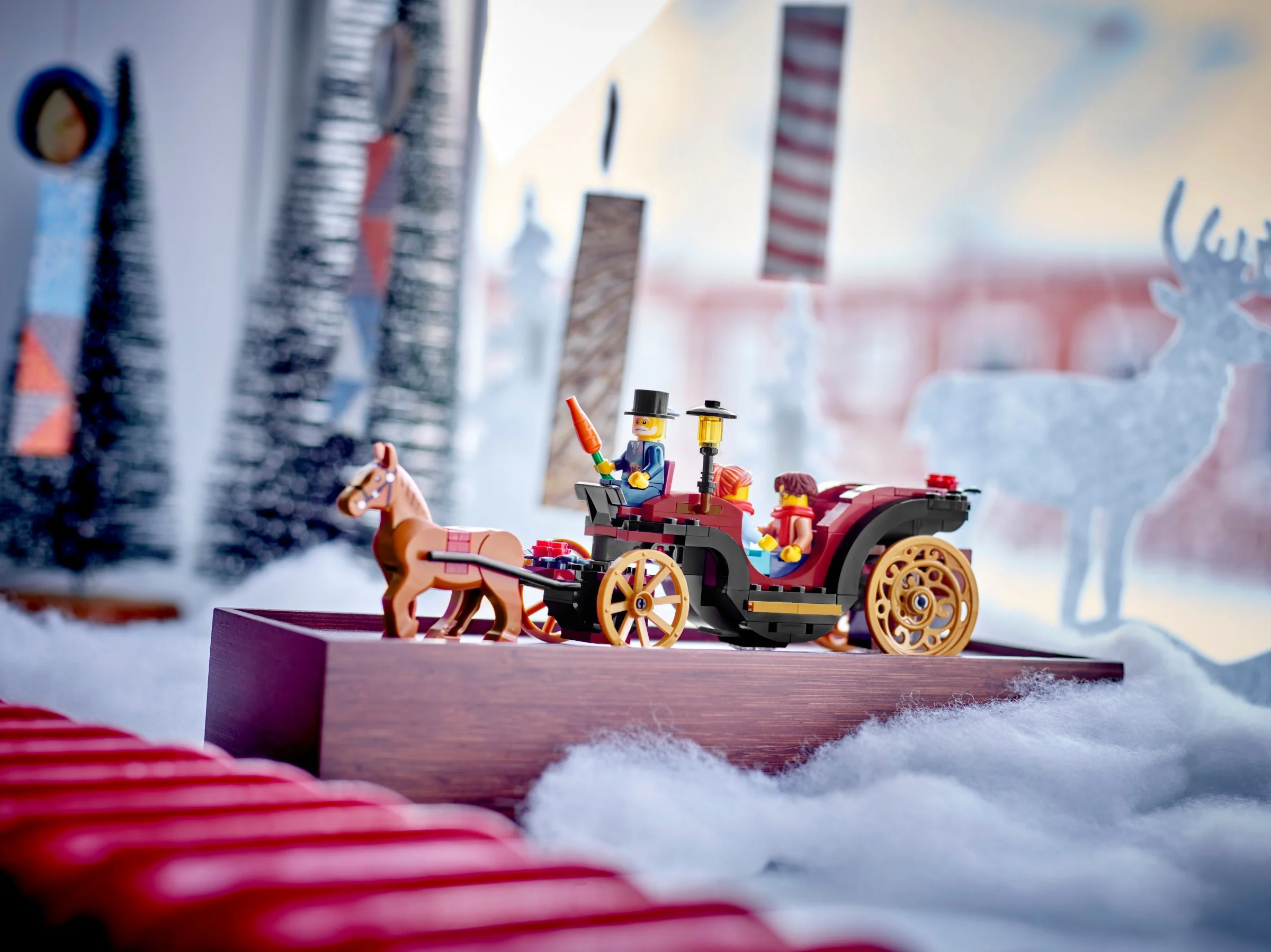 Winter carriage 乐高 LEGO 40603 image 5