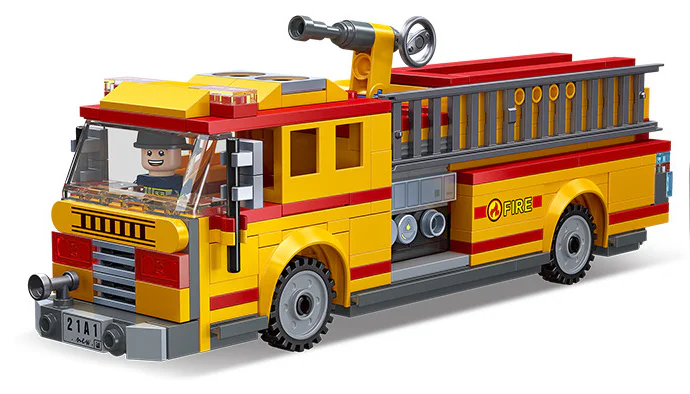 Global cities: jet fire trucks 杰星 JIESTAR 52033