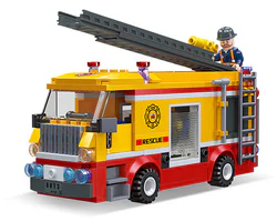 Global cities: foam fire trucks