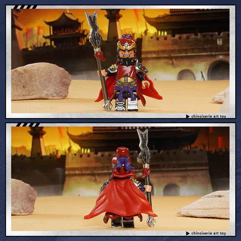 Three Tigers: Zhang Fei 迪库 DECOOL/酷小砖 BrickCool 11772 image 6