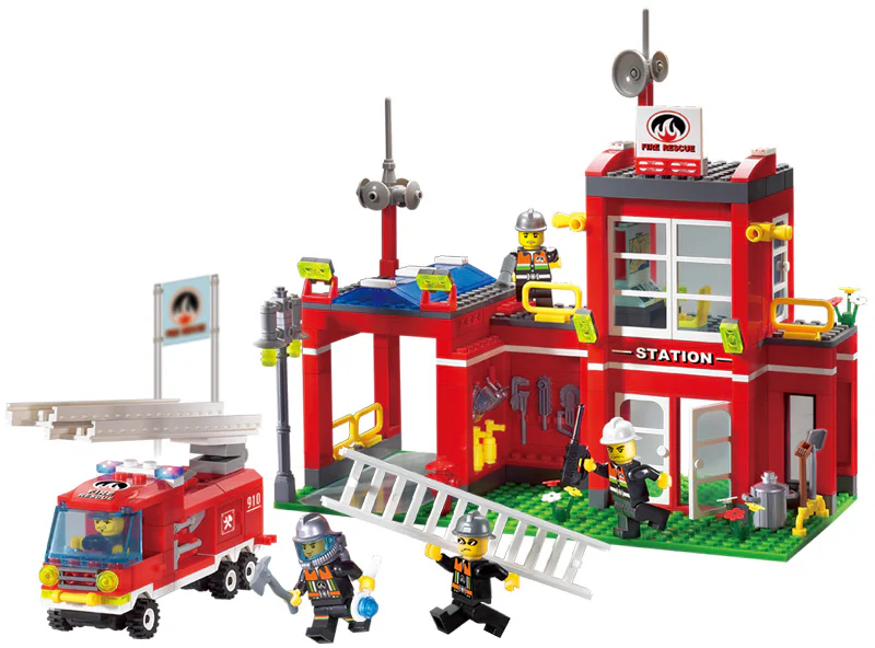 Fire: Fire Department 启蒙 QMAN/ENLIGHTEN/Keeppley 910