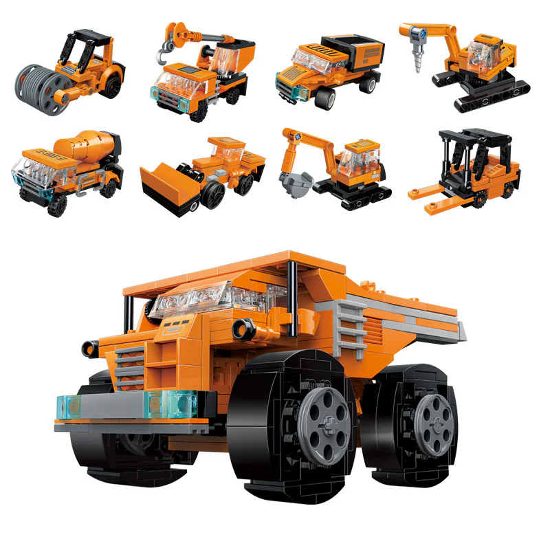 Combined response: heavy transport vehicle 8 启蒙 QMAN/ENLIGHTEN/Keeppley 42204 image 1