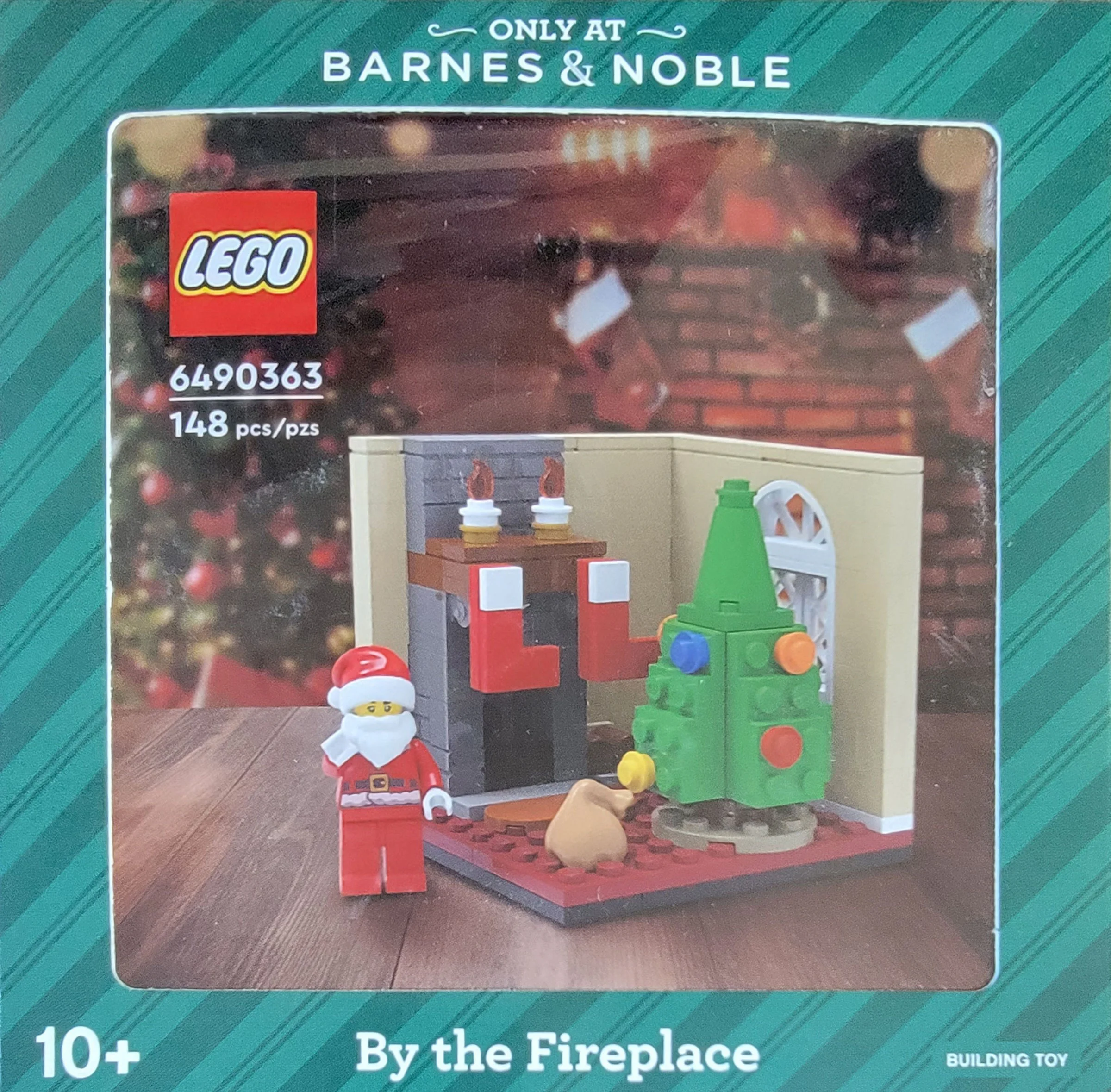 Christmas fireplace 乐高 LEGO 6490363