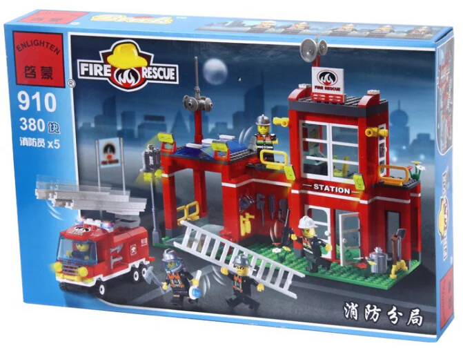 Fire: Fire Department 启蒙 QMAN/ENLIGHTEN/Keeppley 910 image 2