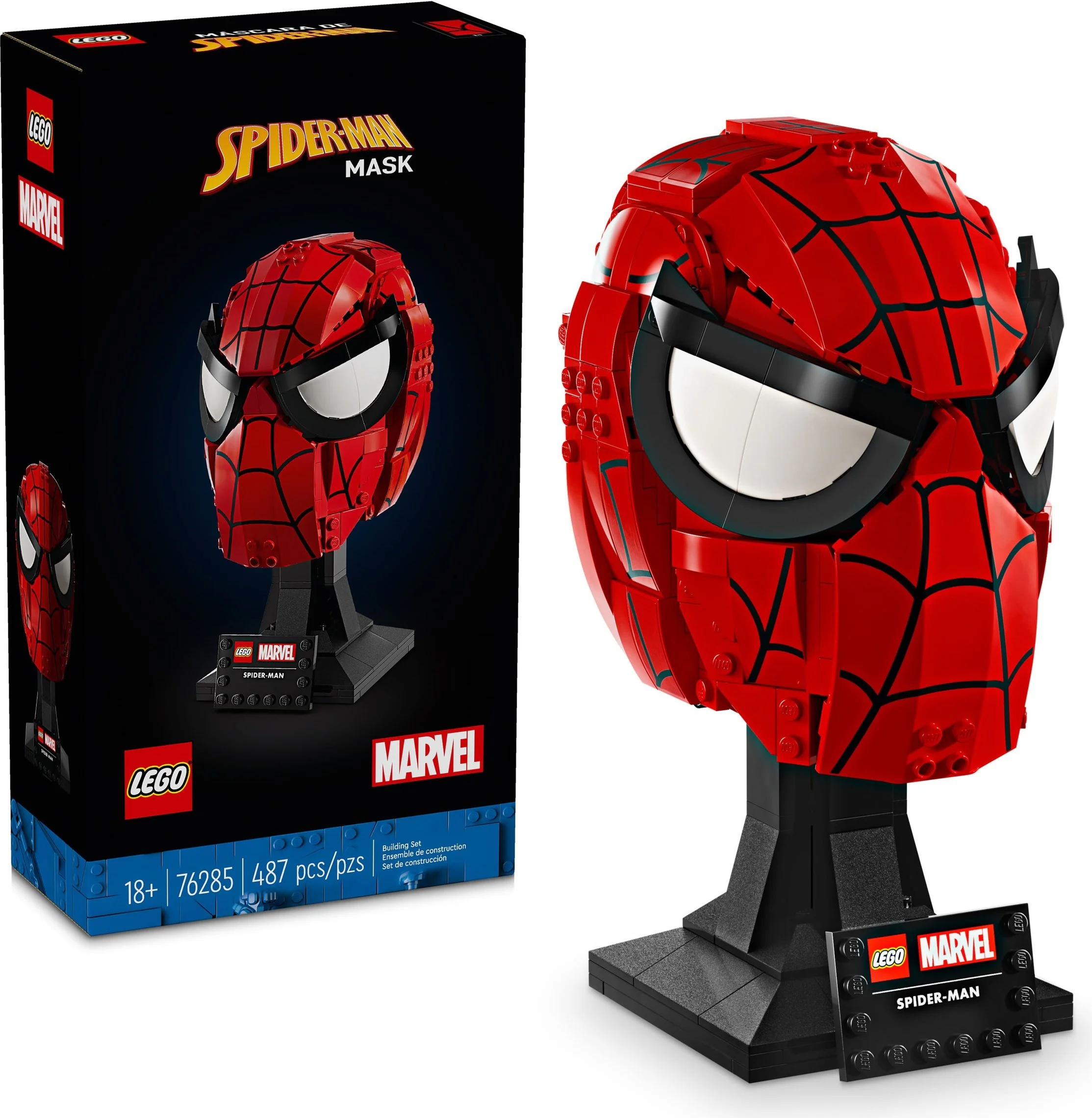 Spider-Man mask 乐高 LEGO 76285 image 1