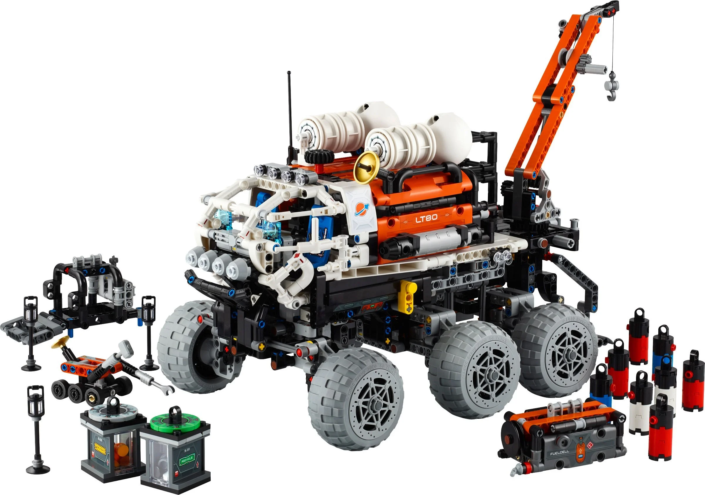 Mars manned detector vehicle 乐高 LEGO 42180