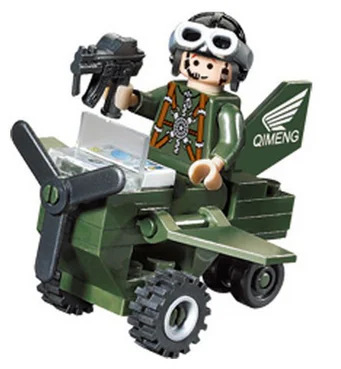 Military: small aircraft 启蒙 QMAN/ENLIGHTEN/Keeppley 801