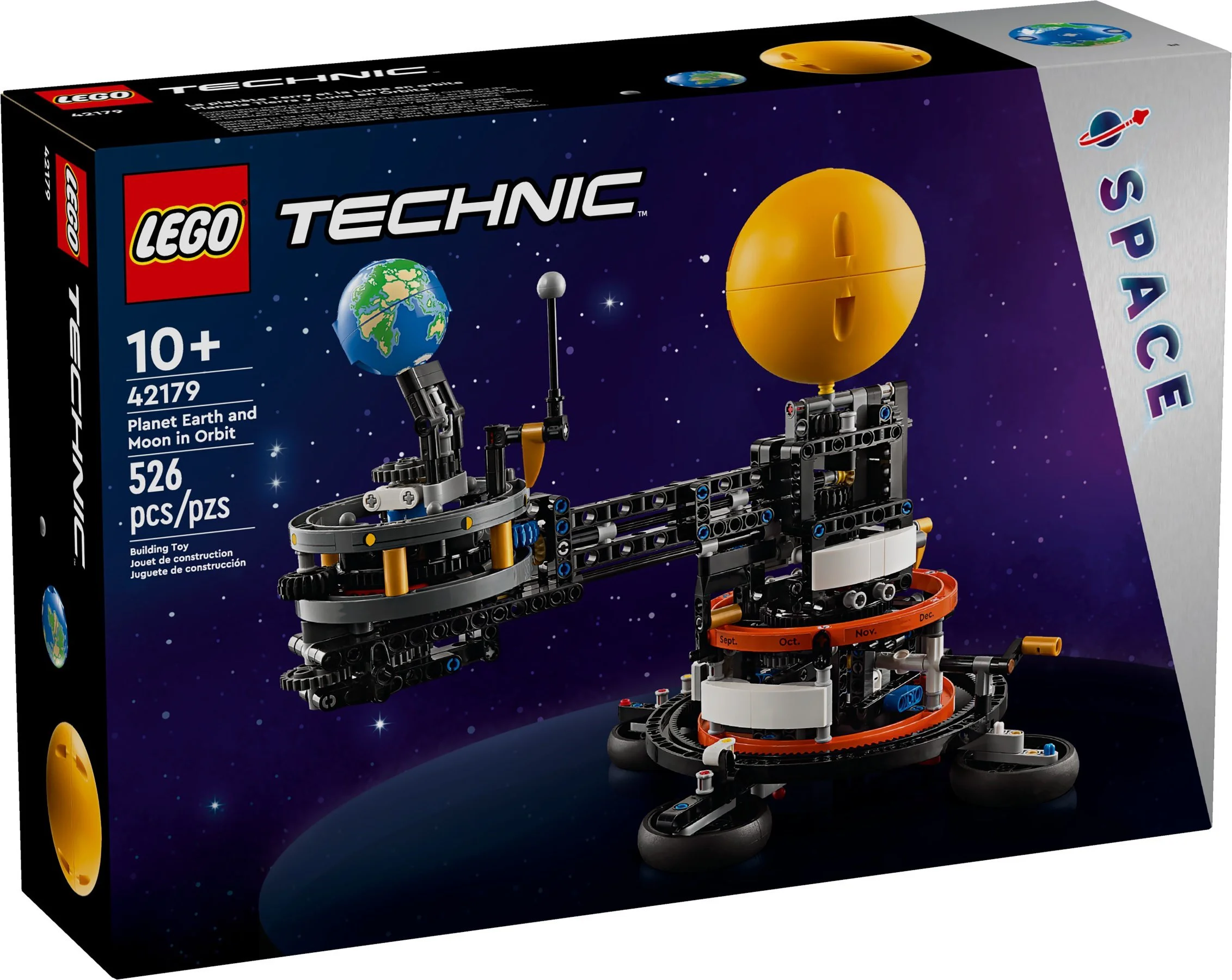 Modelling of Earth and Moon orbits 乐高 LEGO 42179 image 2