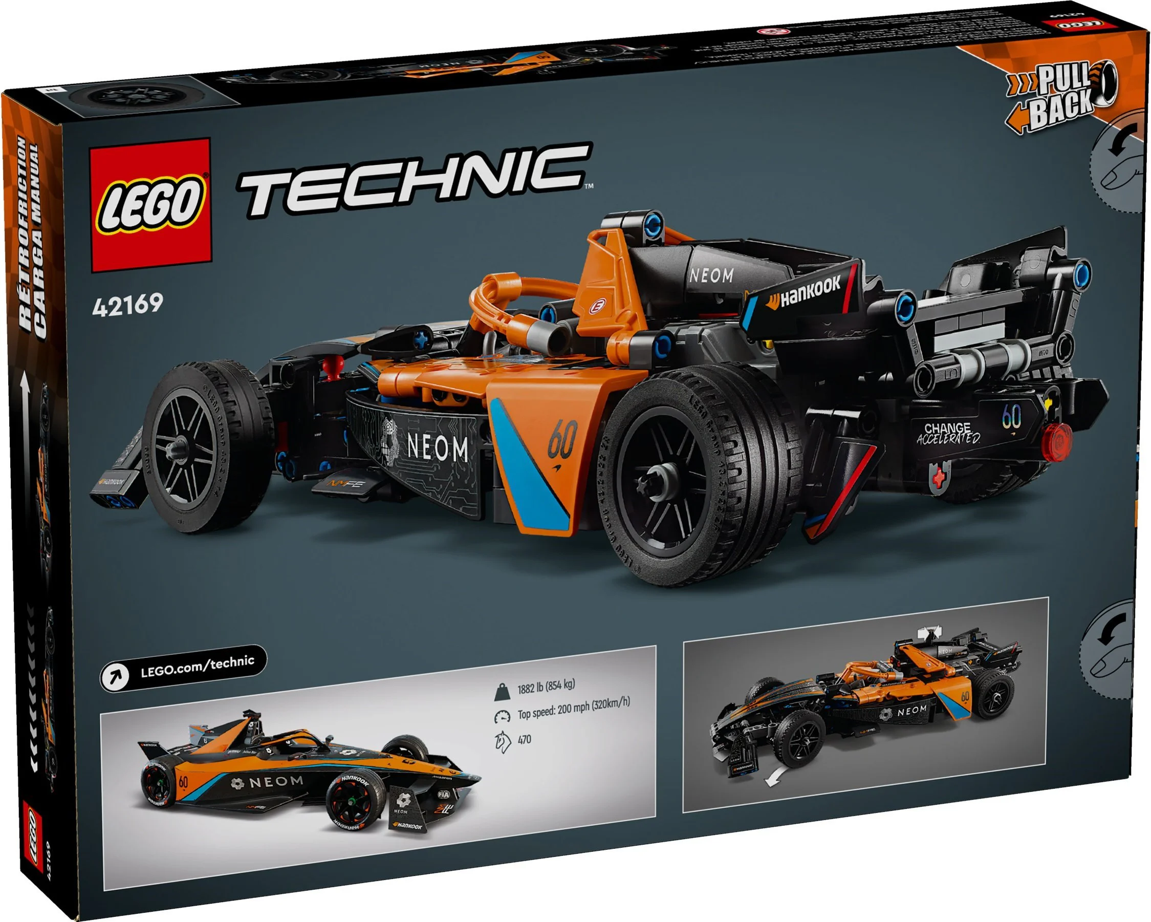 NEOM Macallan Formula E racing car 乐高 LEGO 42169 image 1
