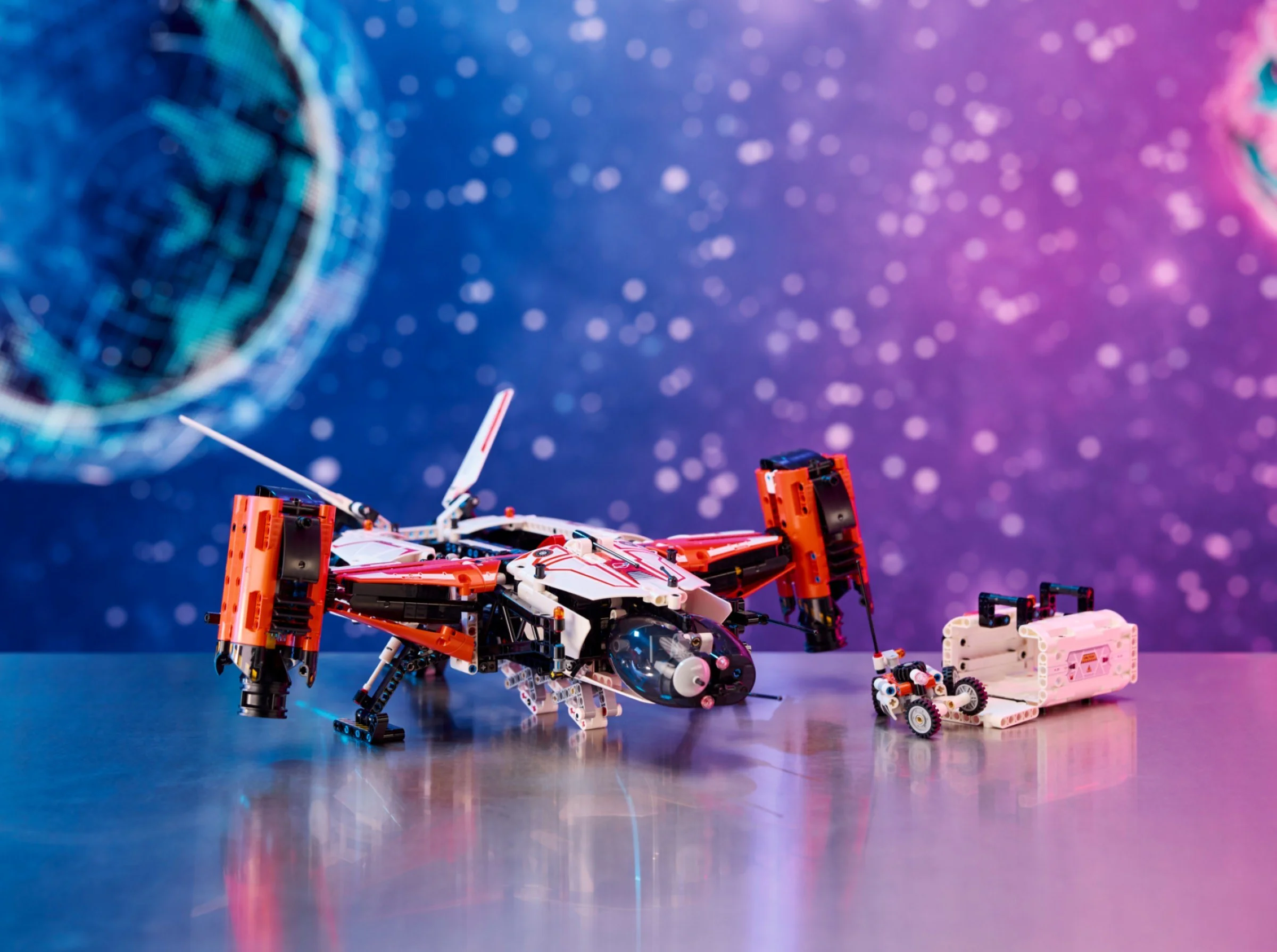 VERTICALIZED HEAVY CARGO SPACECRAFT LT81 乐高 LEGO 42181 image 2