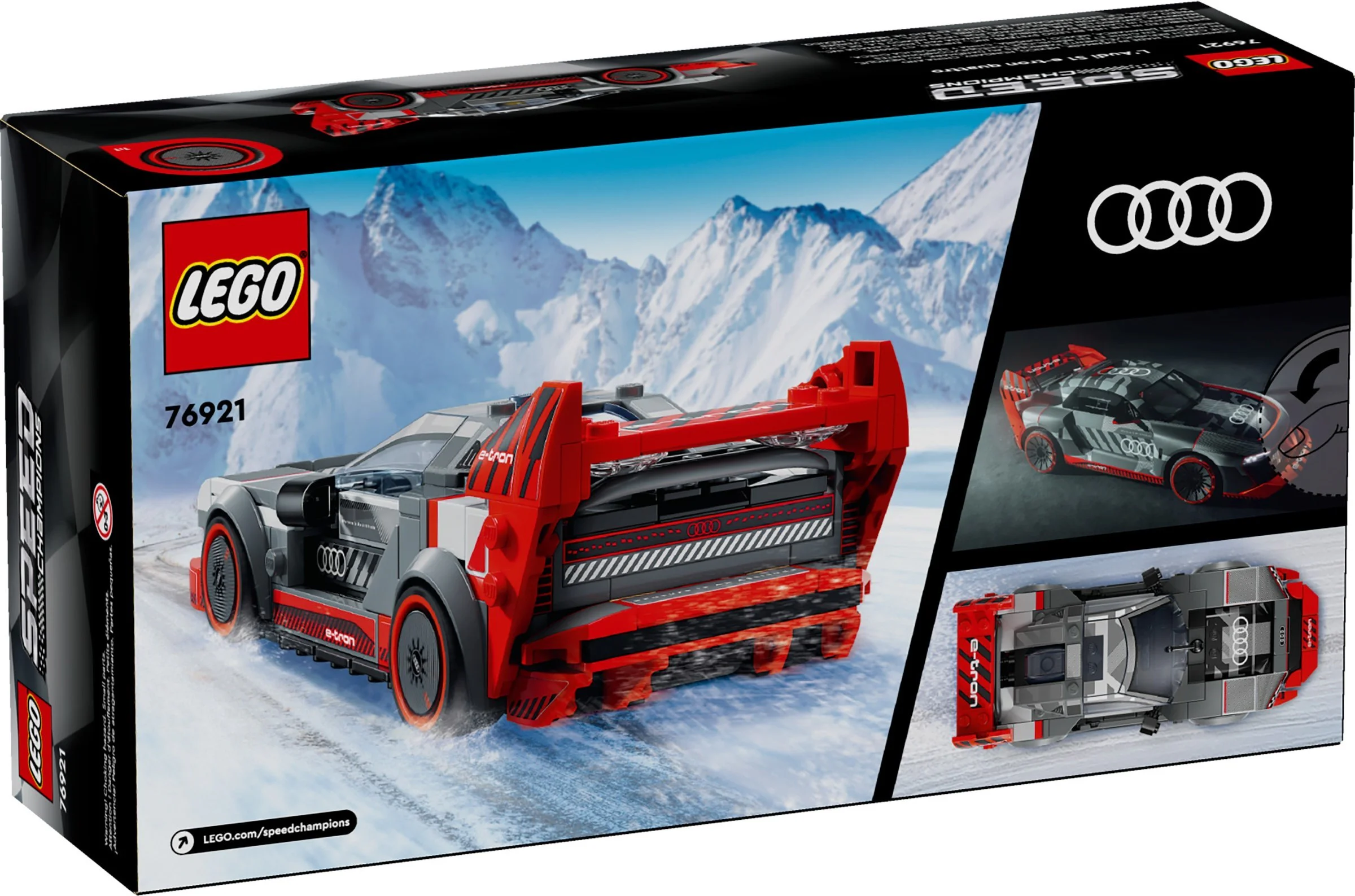 Audi S1 e-tron quartro racing car 乐高 LEGO 76921 image 1