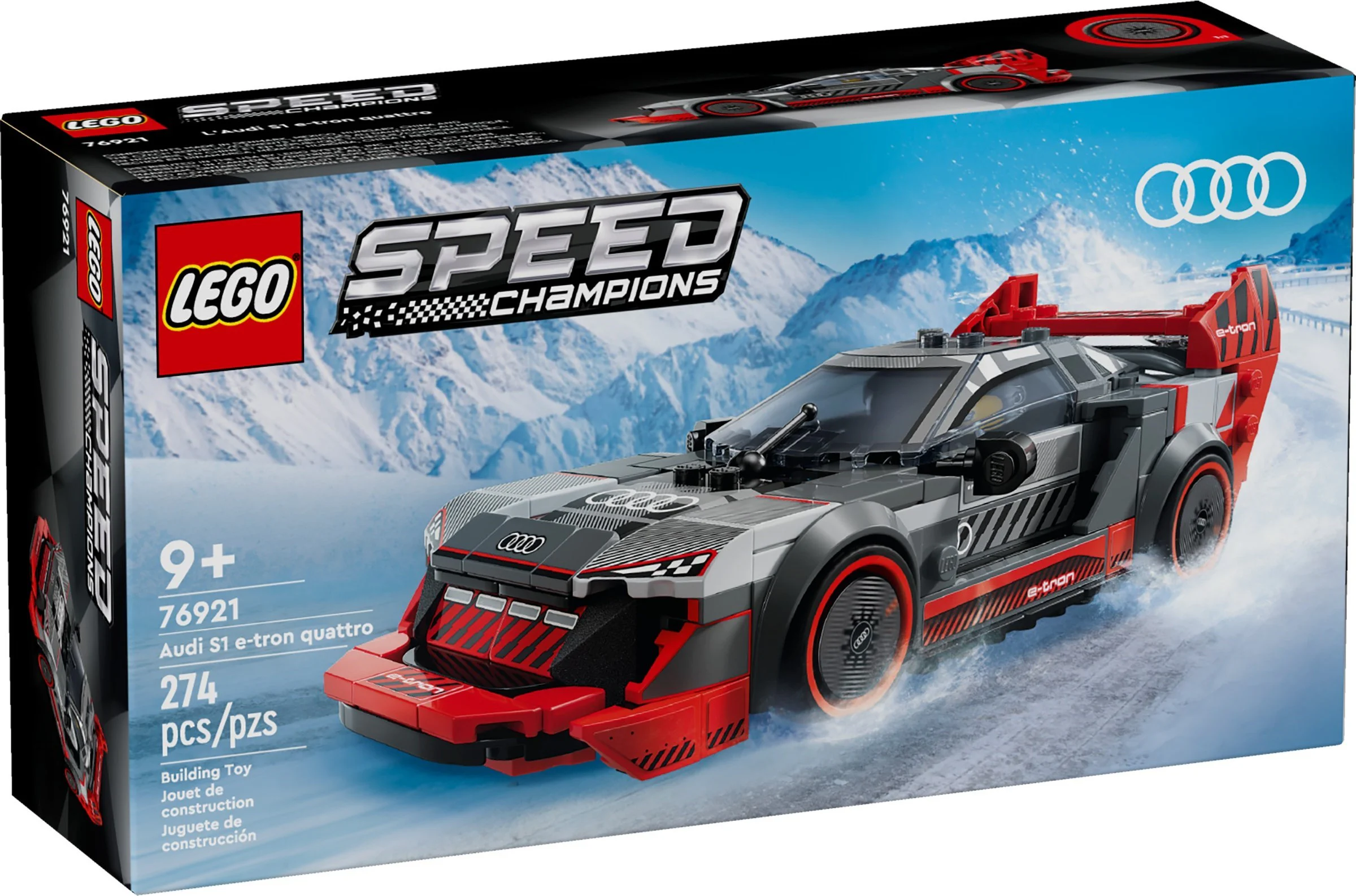 Audi S1 e-tron quartro racing car 乐高 LEGO 76921 image 2