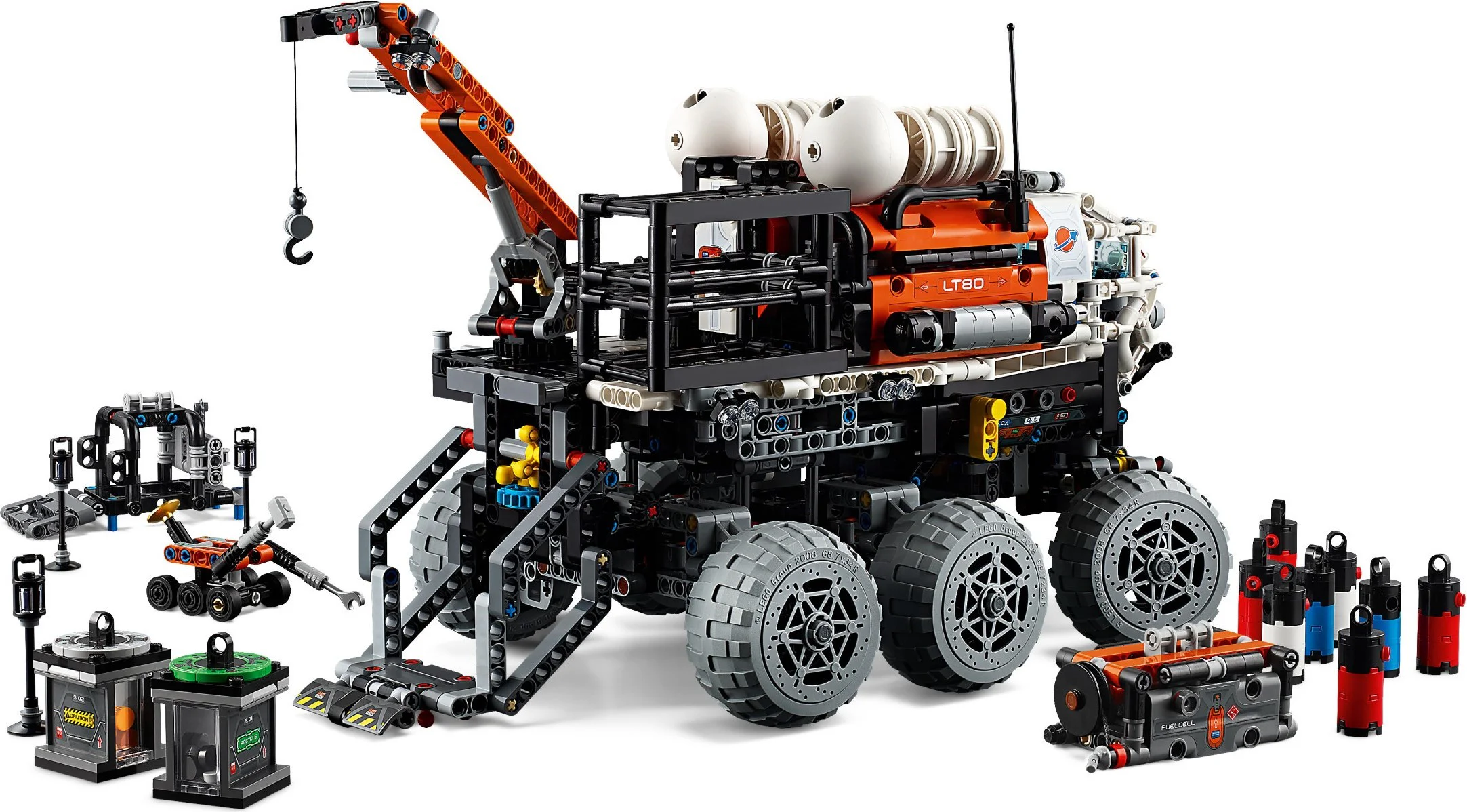 Mars manned detector vehicle 乐高 LEGO 42180 image 4