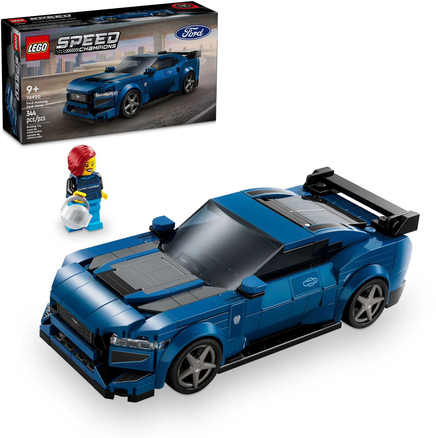 Ford Mustang Dark Horne 乐高 LEGO 76920 image 3
