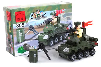 Military: small tank 启蒙 QMAN/ENLIGHTEN/Keeppley 805
