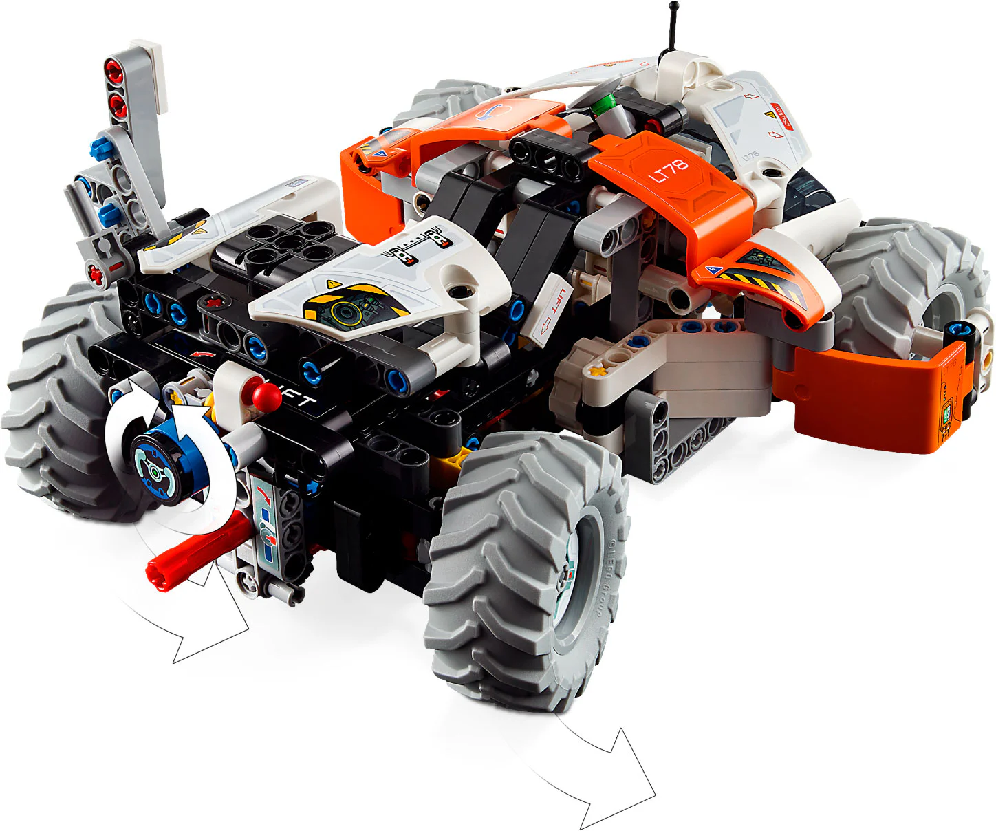 SPACE SURFACE LOADER LT78 乐高 LEGO 42178 image 7