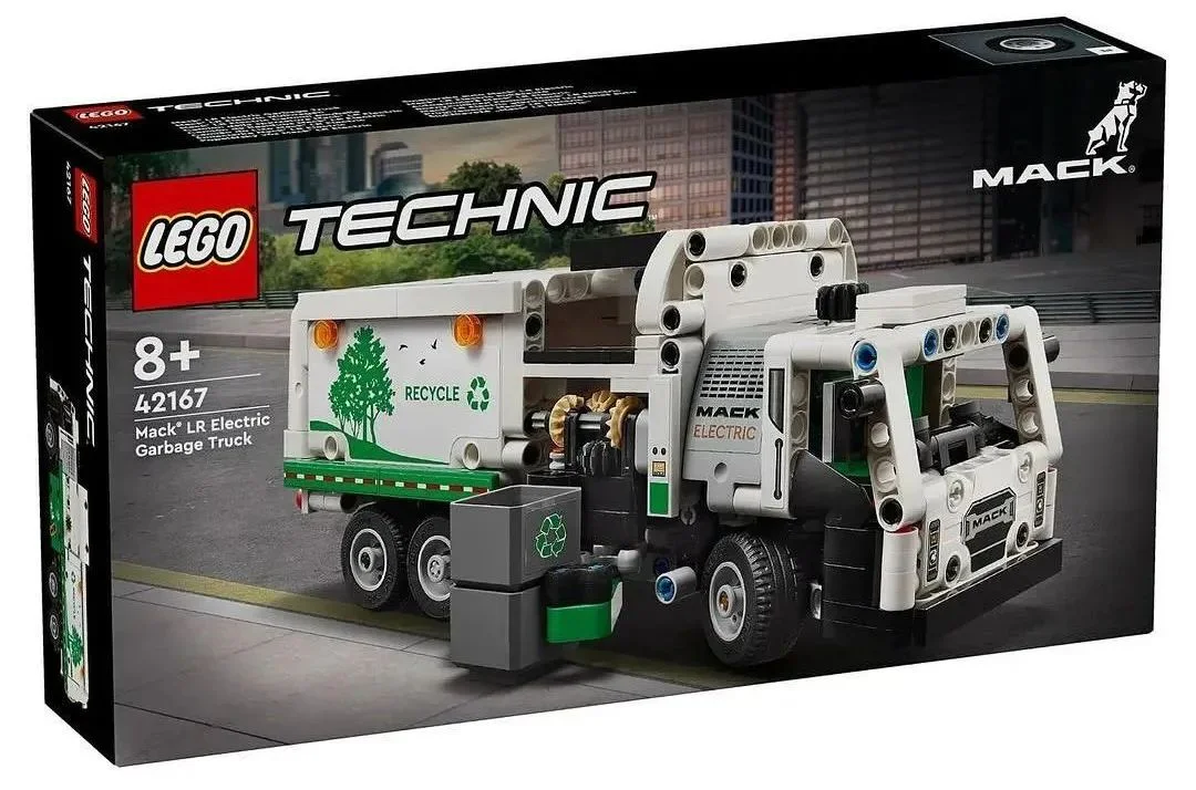 MARK LR ELECTRIC GARBAGE TRUCK 无牌 2167 image 1