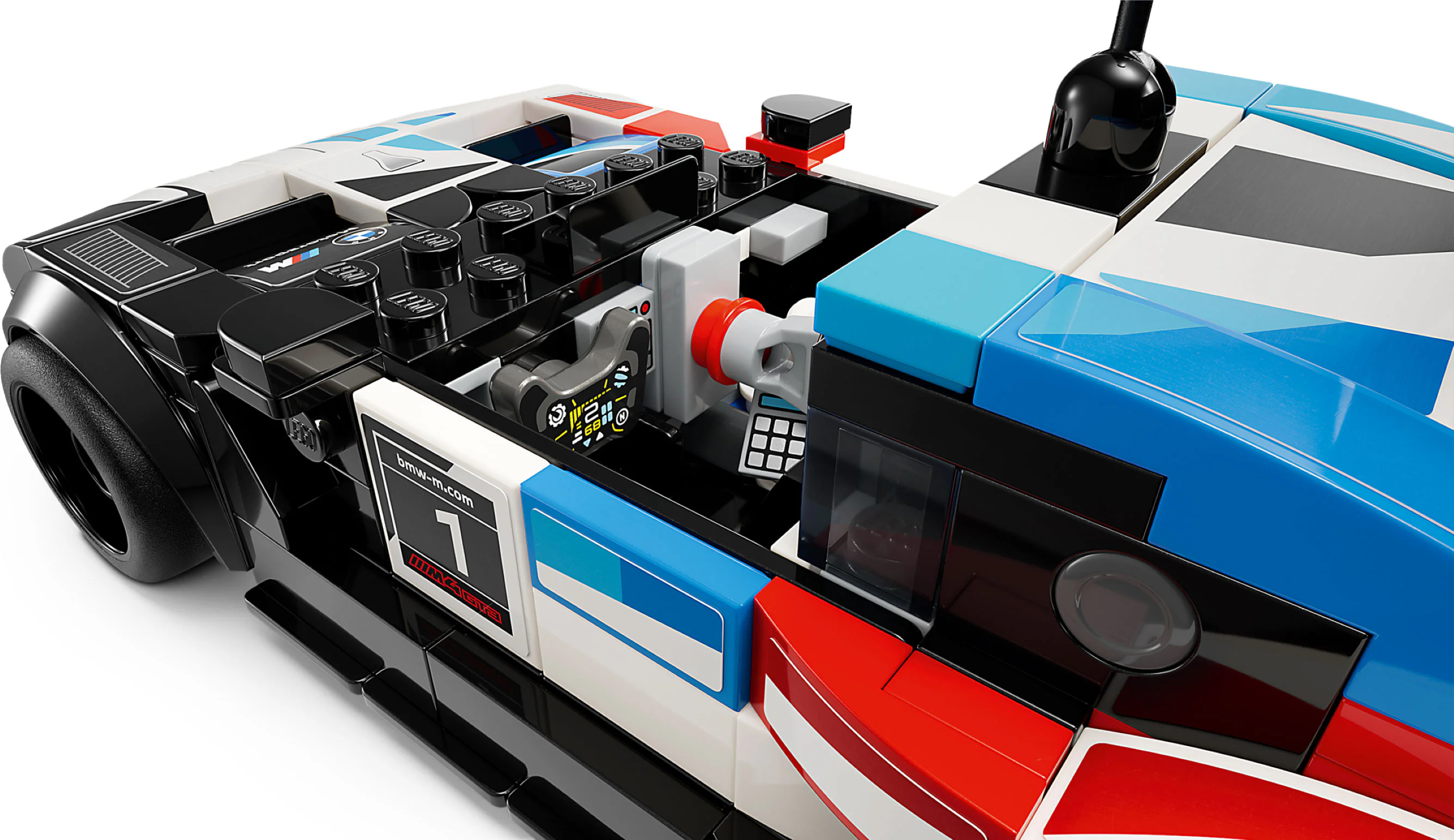 BMW M4 GT3 and BMW M Hybrid V8 racing car 乐高 LEGO 76922 image 5